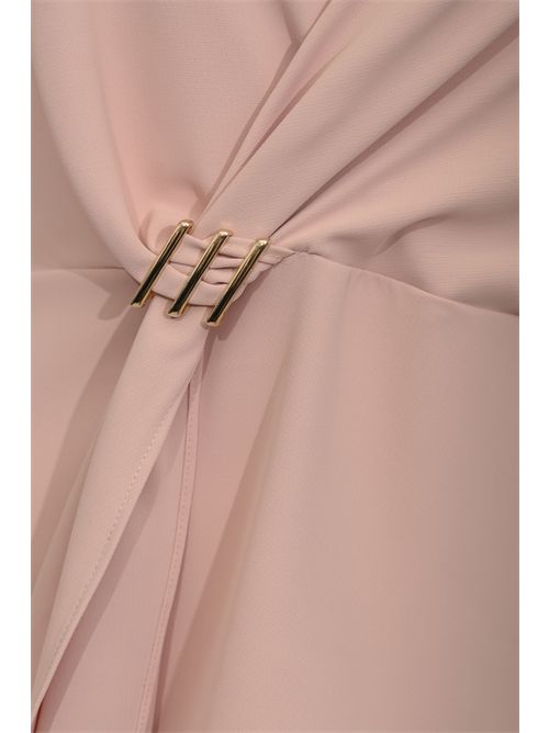 Blusa con dettaglio gioiello HANITA | H.M3135.4558ROSA QUARZO